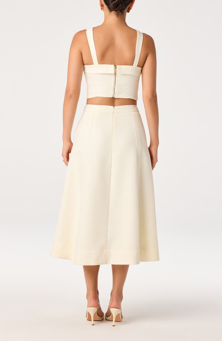 ASTR the Label Kinslee Skirt, Alternate, color, Off White