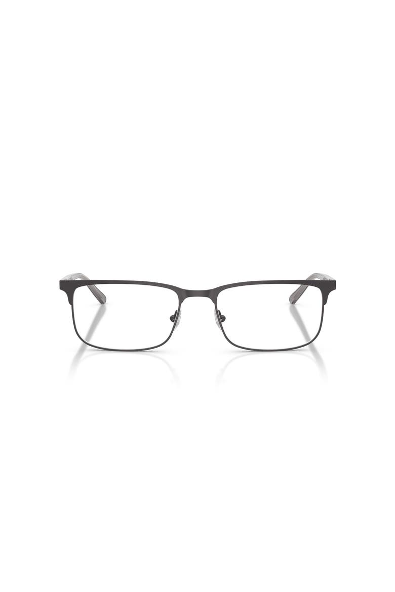 55mm Rectangle optical glasses, Alternate, color, Grey