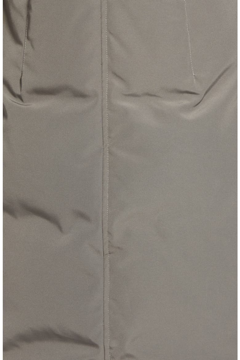 Water Resistant Long Parka with Faux Fur Trim, Alternate, color, LIGHT GREY
