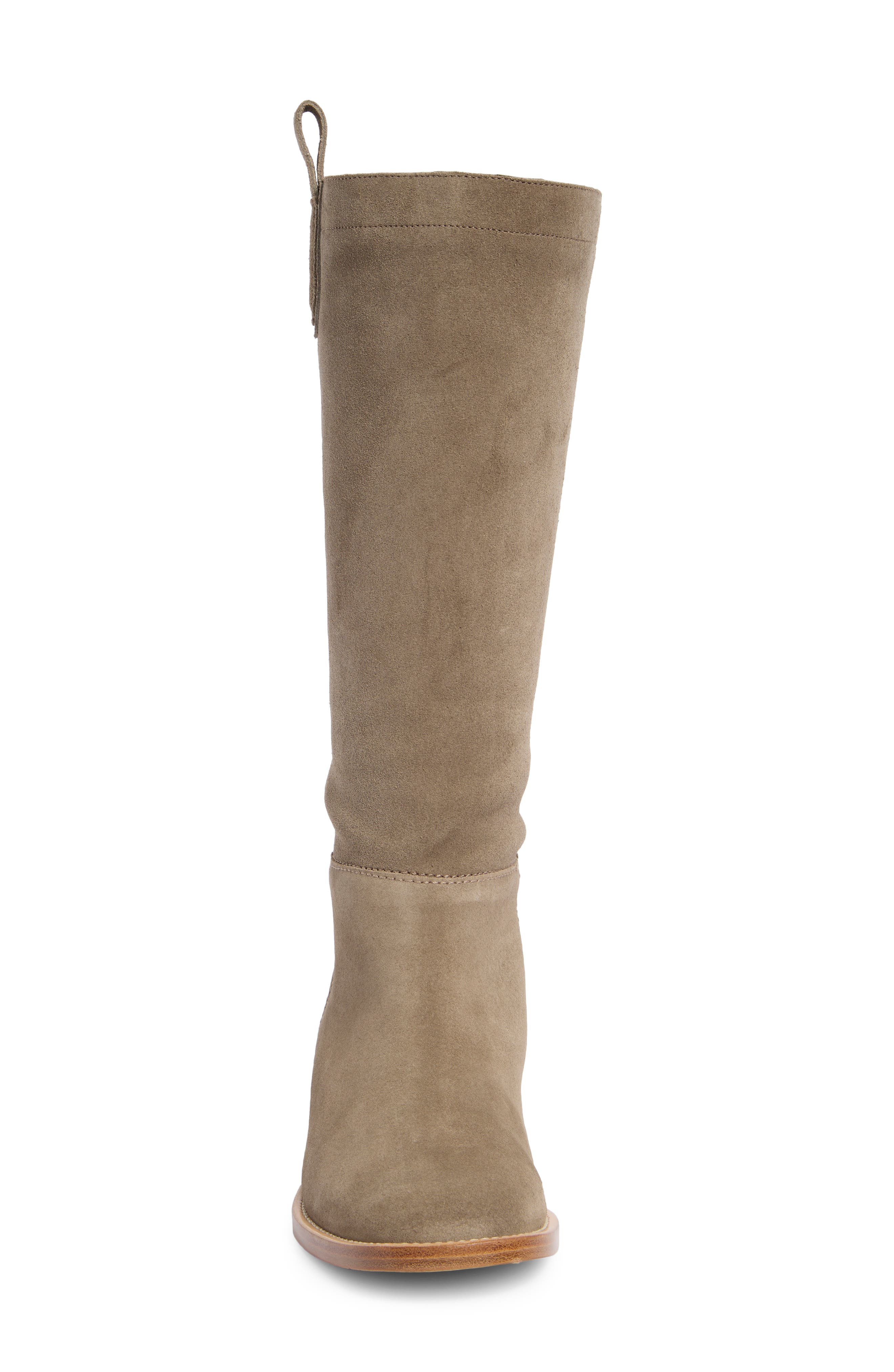 Longchamp Tall Boot, Alternate, color, Taupe