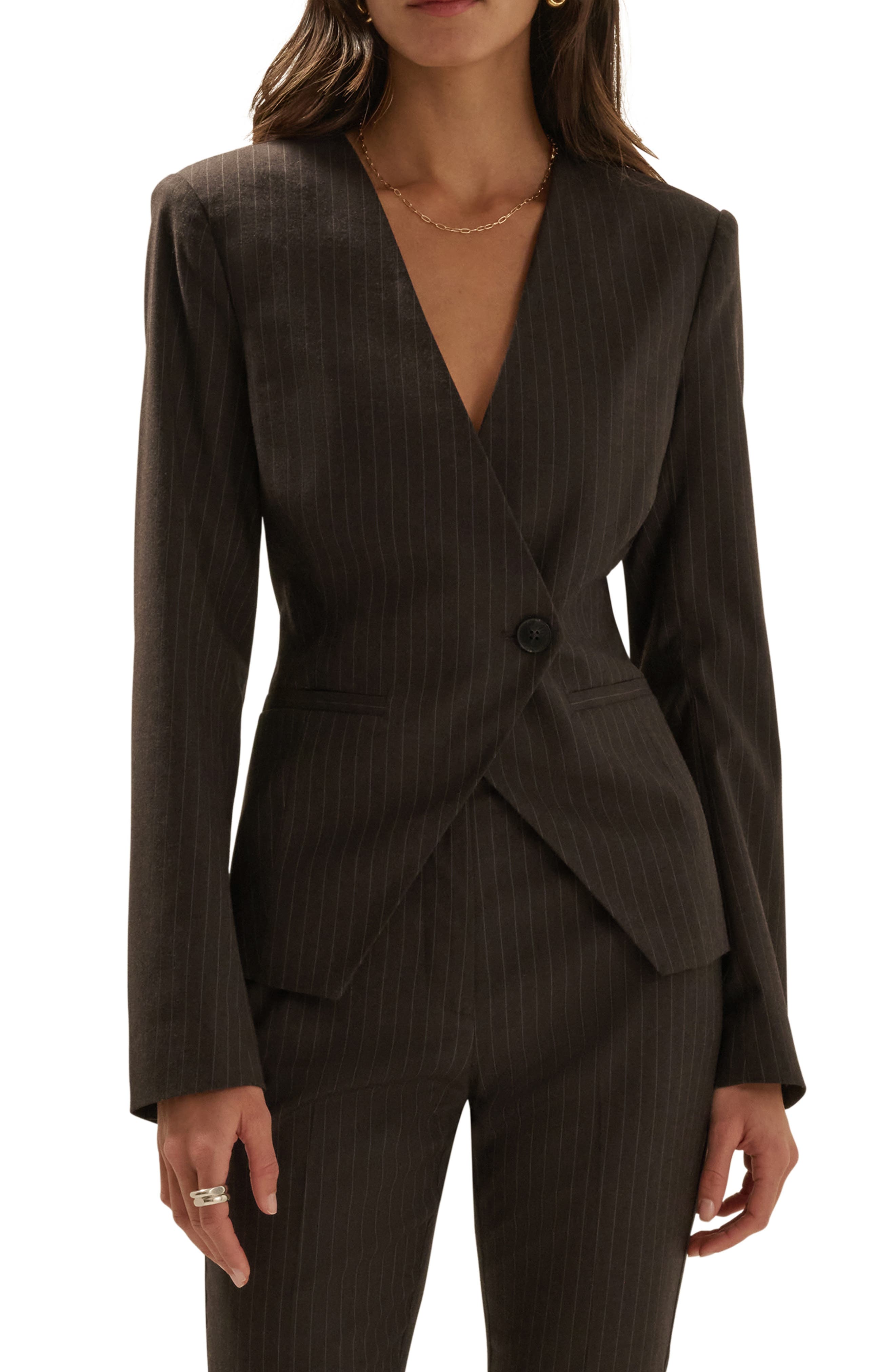 selected ESPRESSO PINSTRIPE
