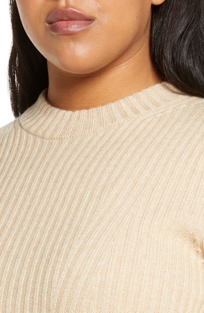 Vince Wool & Cashmere Rib Sweater, Alternate, color,