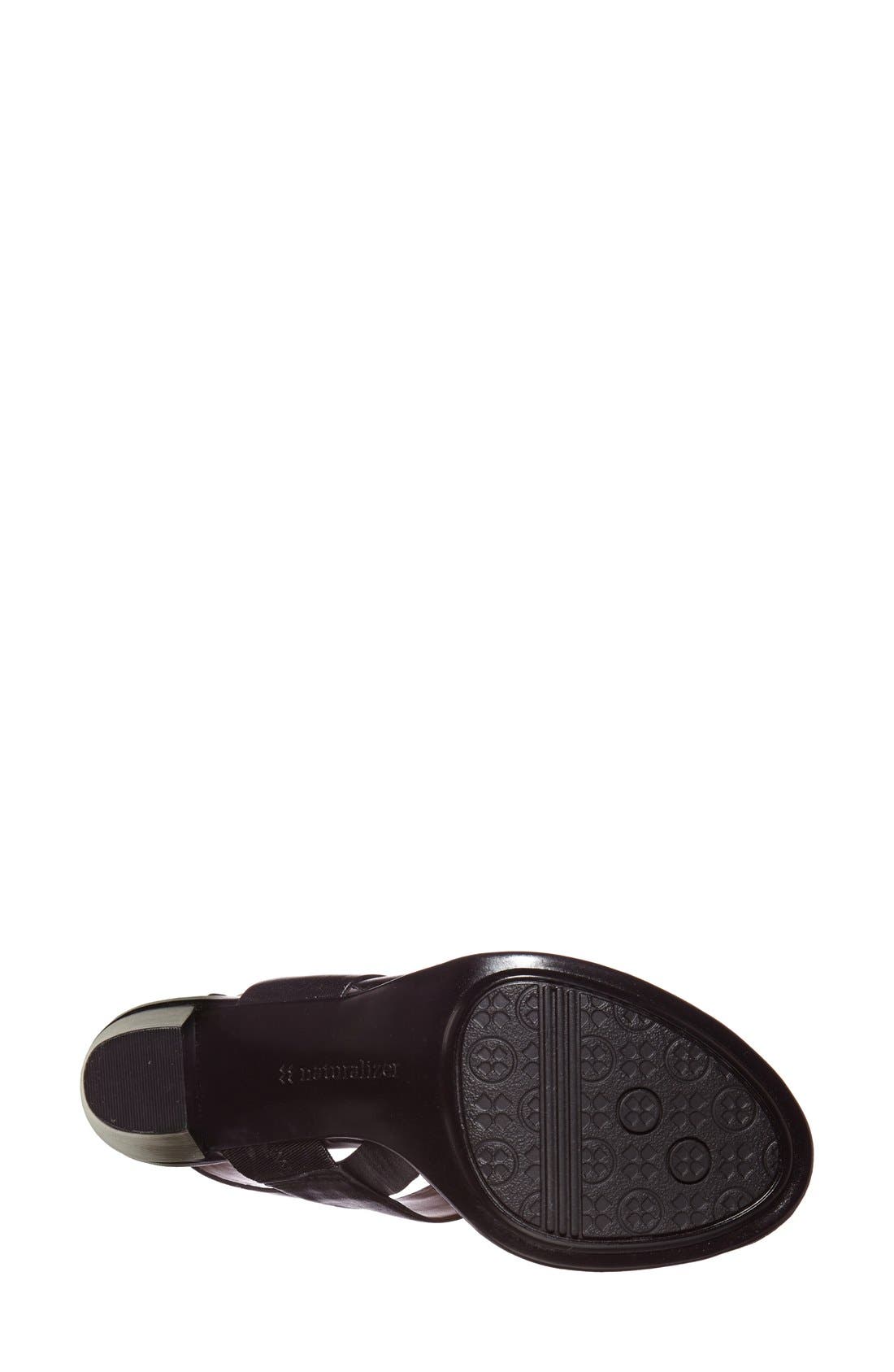 'Dahnny' Sandal, Alternate, color, BLACK