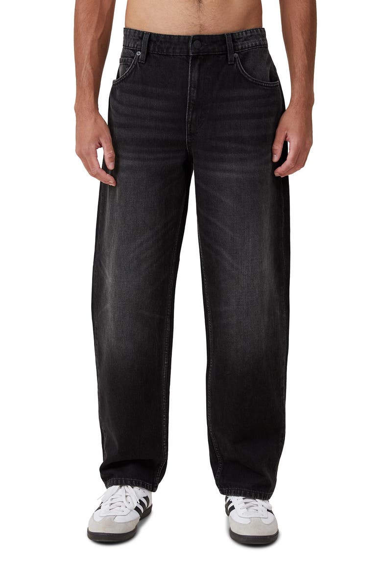 Men's Baggy Jean, Main, color, Revolve Black