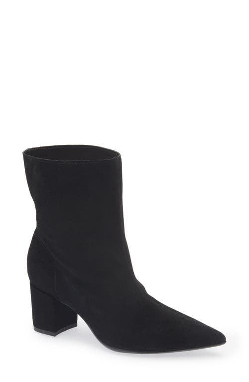 Chocolat Blu Lynette Block Heel Bootie In Black