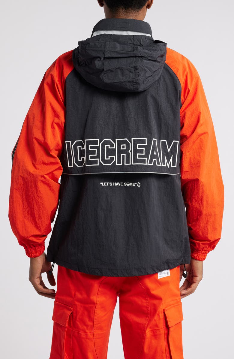 ICECREAM Swish Raglan Jacket, Alternate, color, Black