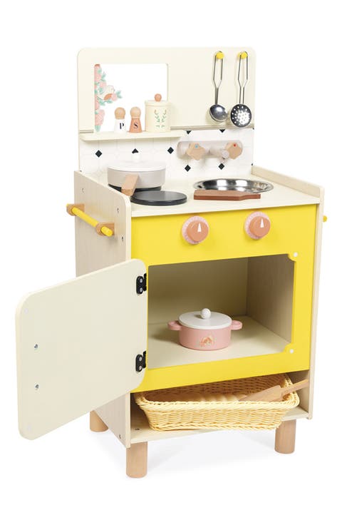 Cottage Chic Compact Cooker Play Kitchen Set