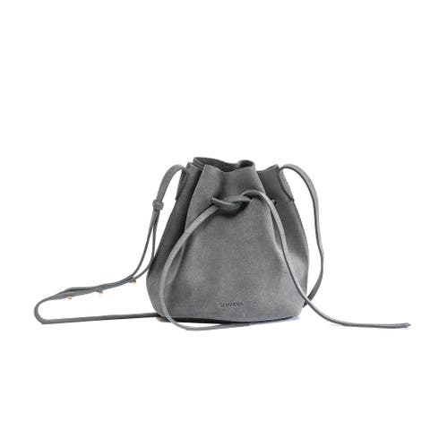 Lechuza Suede Crossbody Bag