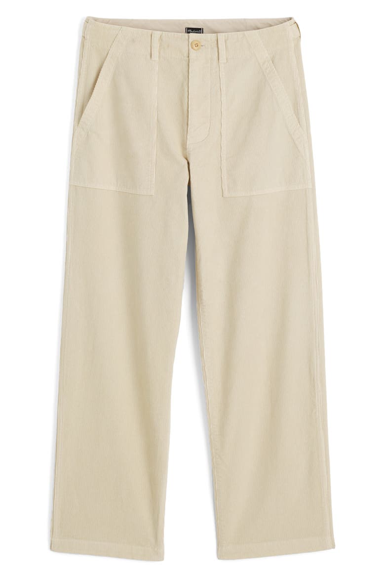 Corduroy Fatigue Pants, Alternate, color, OYSTER GREY