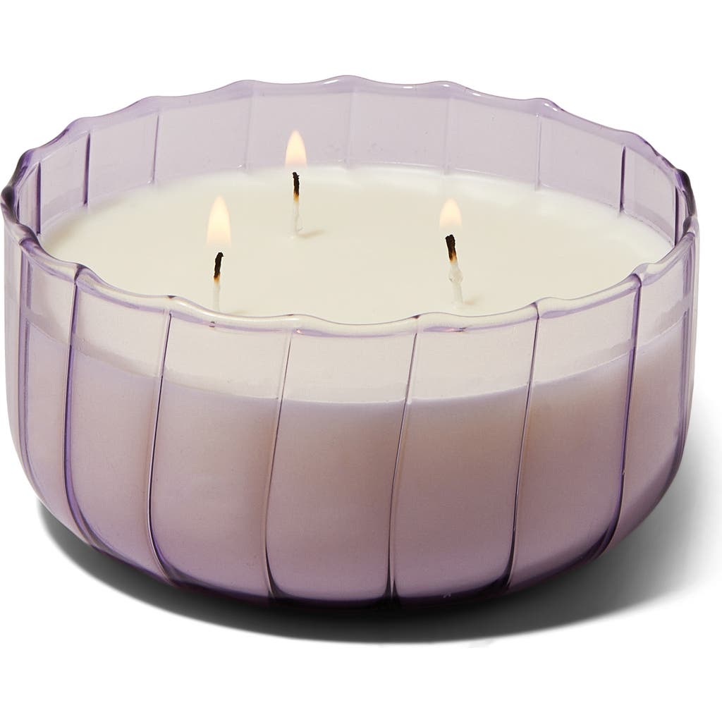 Paddywax 3-wick Candle In Purple