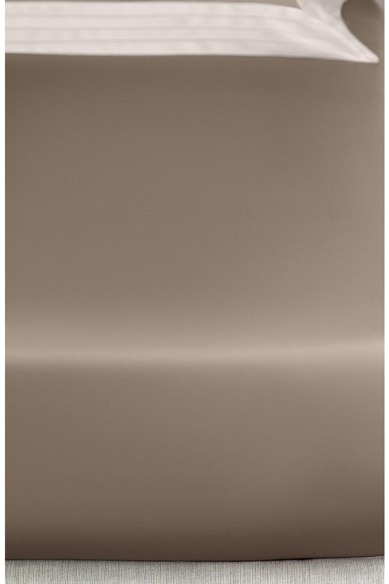 Eden Flat Sheet, Alternate, color, Brown