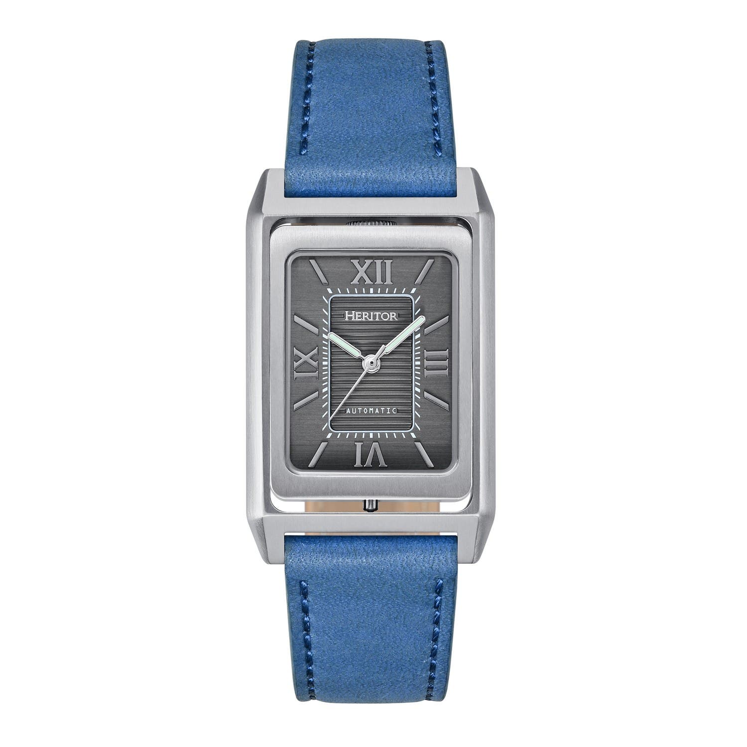 Heritor Automatic Esteban Mens Automatic Watch In Blue