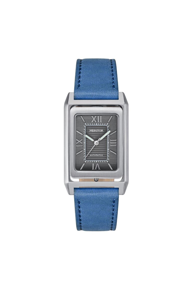 Esteban Mens Automatic Watch, Main, color, Blue
