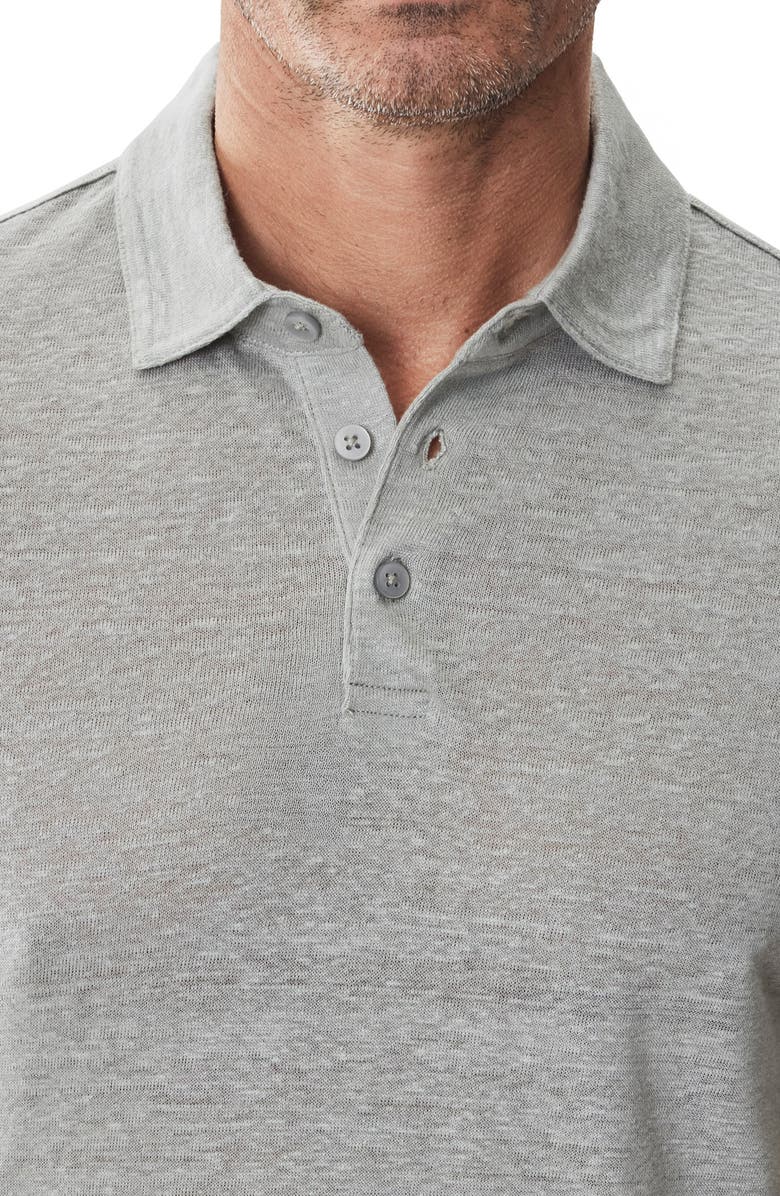 Robert Barakett Boyce Linen Polo, Alternate, color, Pastel Olive