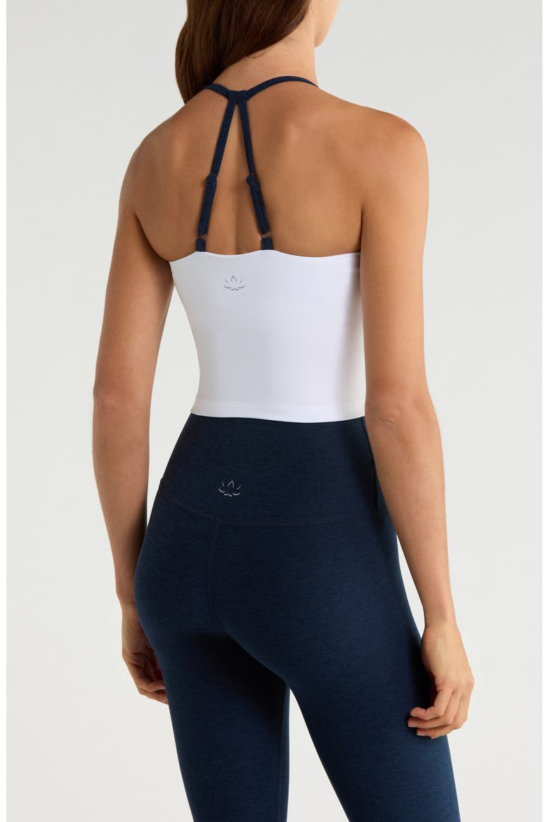 Make it Strappy Spacedye Crop Tank, Alternate, color, CLOUD WHITE