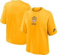 Nike Women's Nike Gold LSU Tigers Legacy Established Boxy T-Shirt