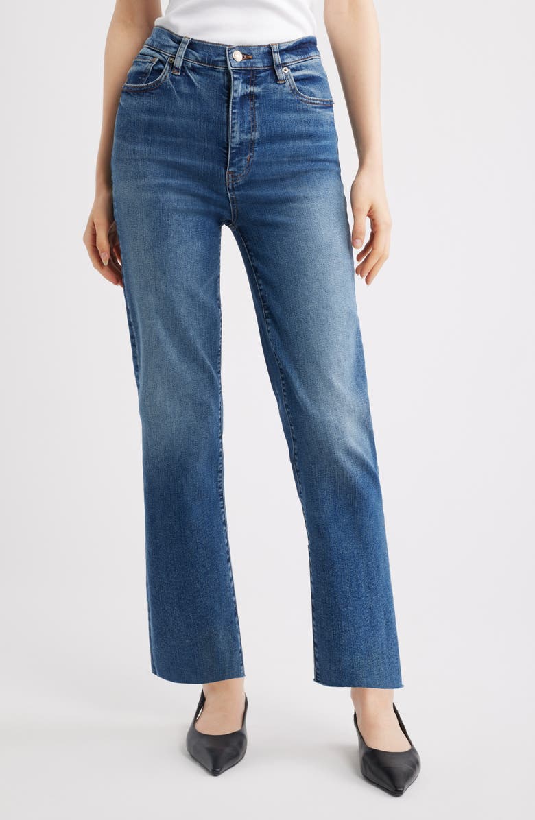 FRAME Le Sleek Stretch Straight Leg Jeans, Main, color,
