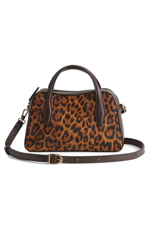 The Genuine Calf Hair Mini Crossbody Bag