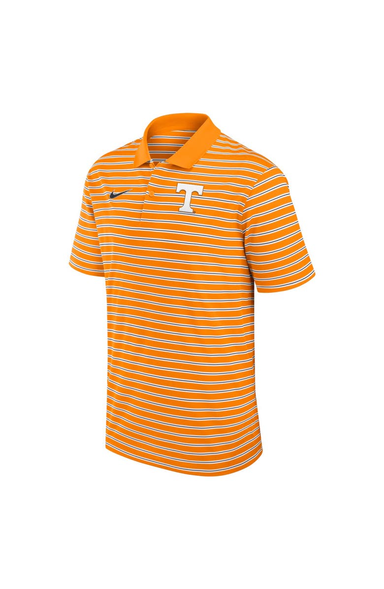Nike Men's Nike Tennessee Orange/White Tennessee Volunteers Primetime Victory Striped Performance Polo, Alternate, color,