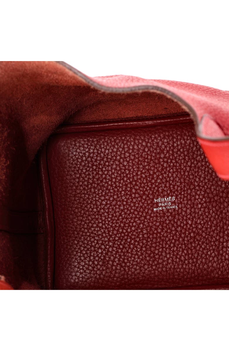 Pre-Owned Hermes Picotin Lock Bag Clemence PM, Alternate, color, Rouge Vif
