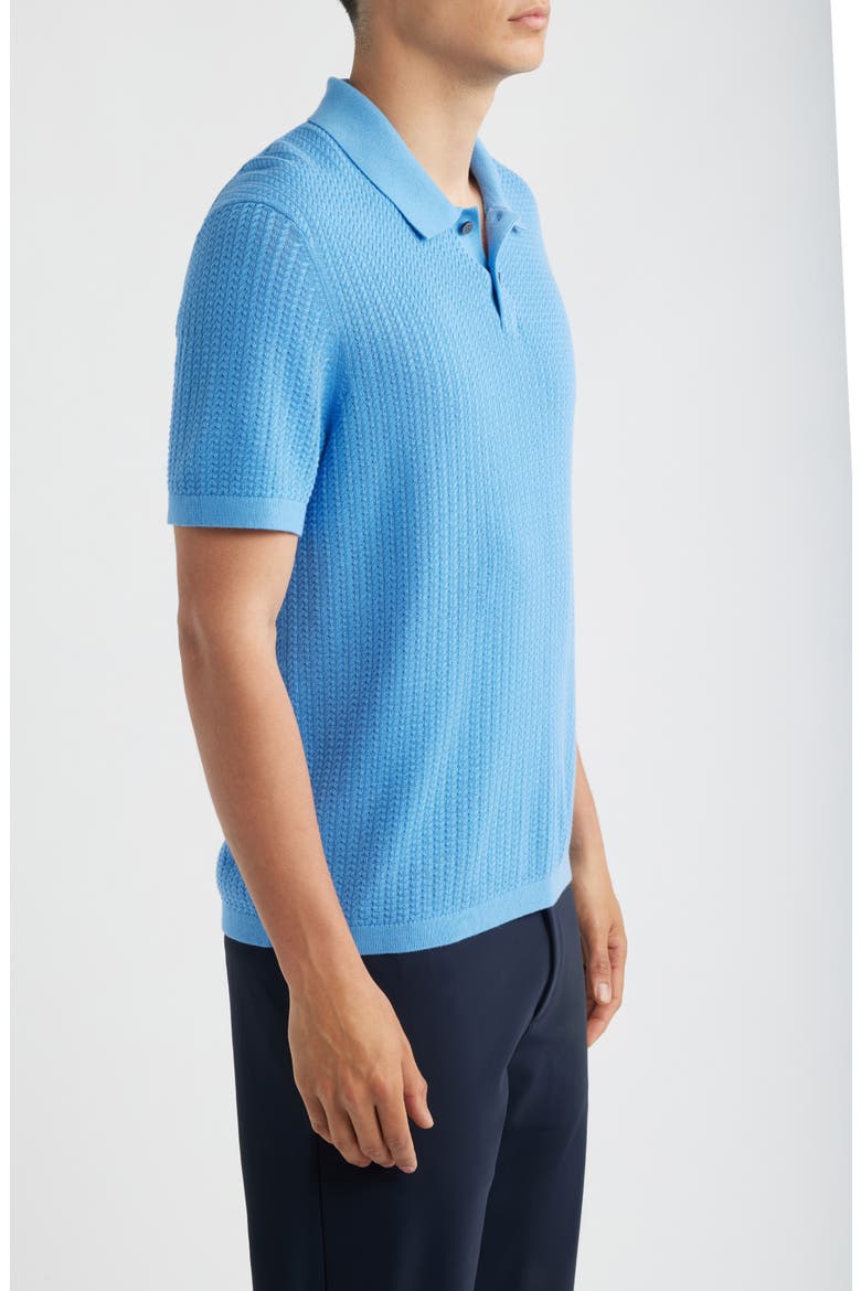 Tactile Cotton Polo, Alternate, color, CRISP BLUE - 2QK