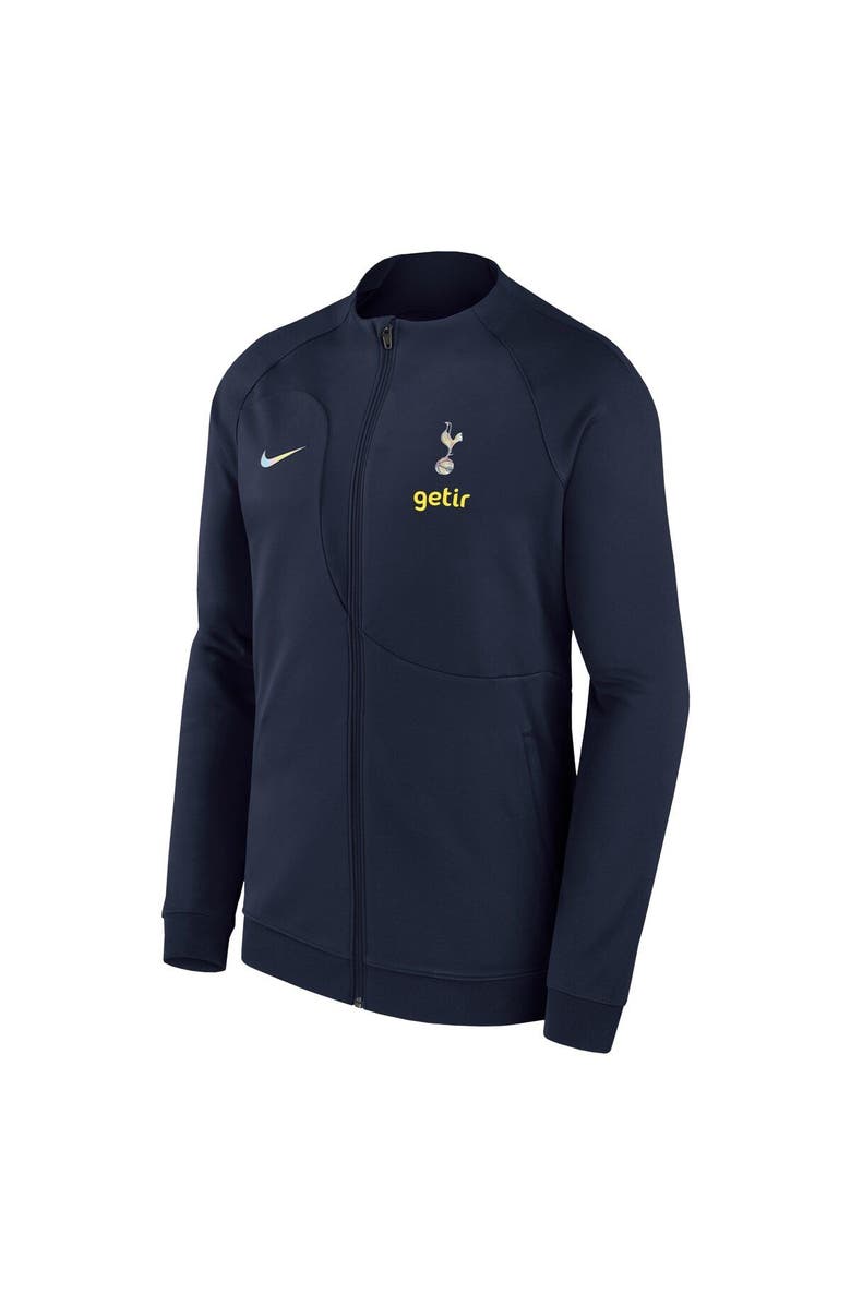 Nike Men's Nike Navy Tottenham Hotspur 2023 Academy Pro Anthem Raglan Performance Full-Zip Jacket, Alternate, color, Navy