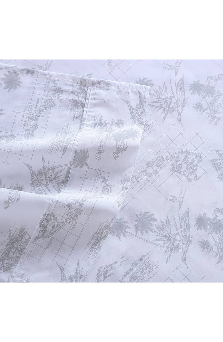 Tommy Bahama Solid Cool Zone Cotton King Sheet Set, Alternate, color, White