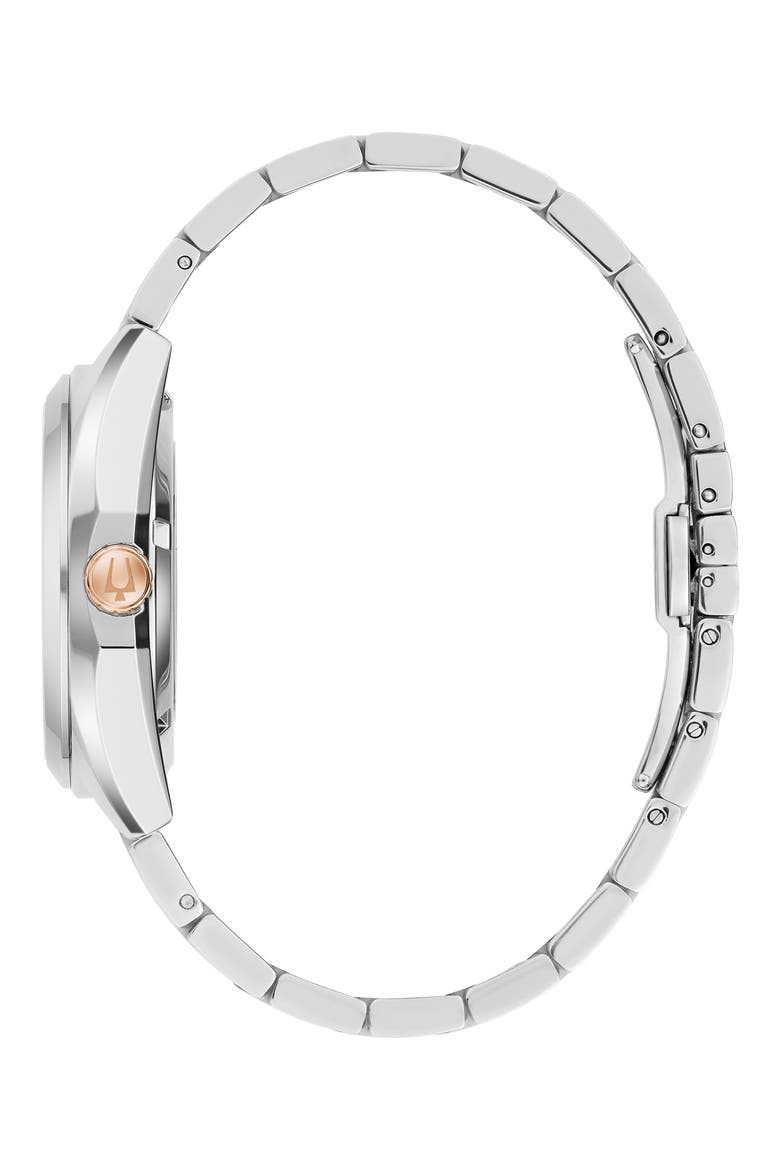 Surveyor Bracelet Watch, 39mm, Alternate, color, SILVER-TONE