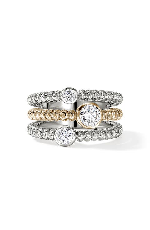 JH Lovestruck Heishi Lab Grown Diamond Ring