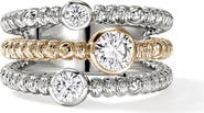 John Hardy JH Lovestruck Heishi Lab Grown Diamond Ring