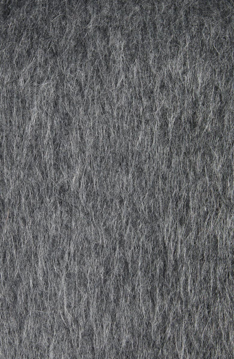 Moncler Fuzzy Shirt Jacket, Alternate, color, 