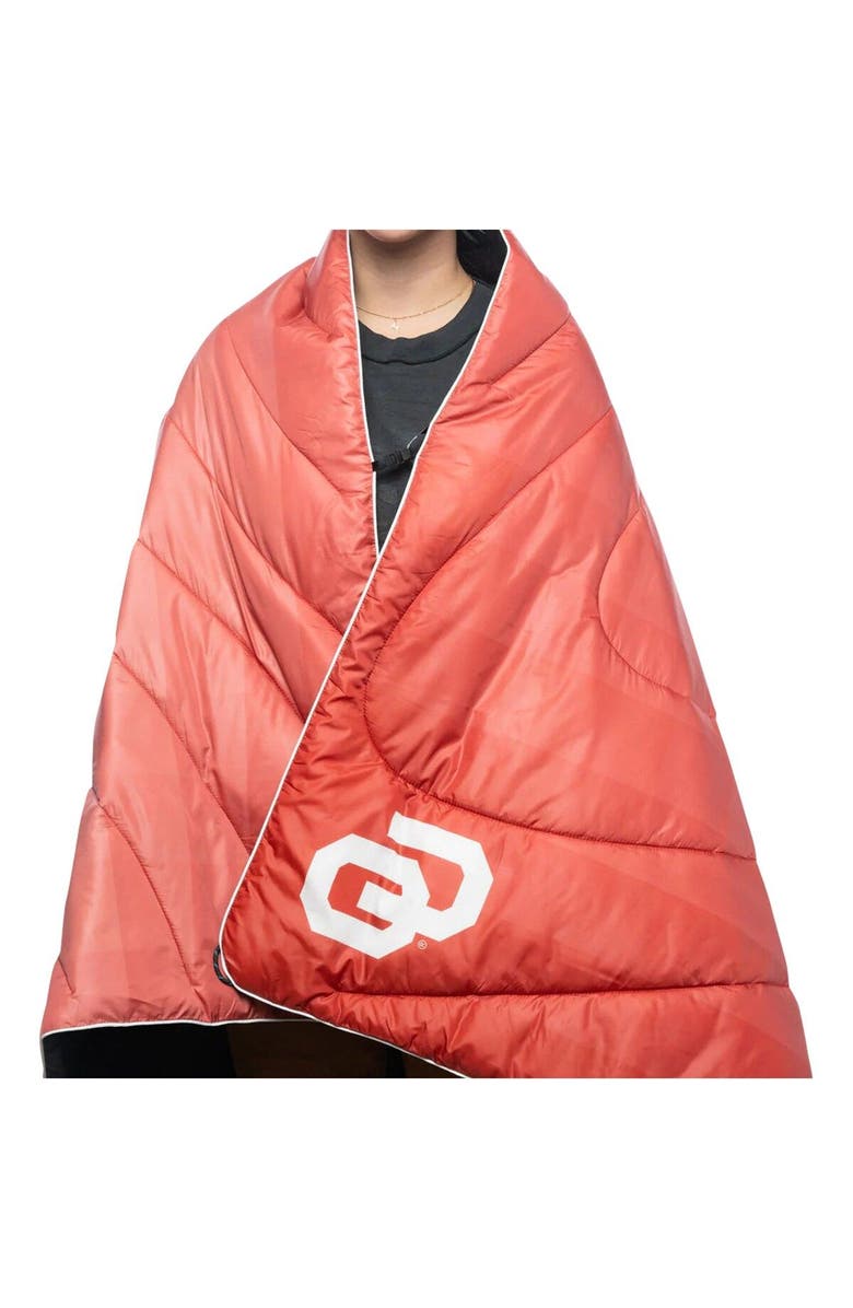 Rumpl Oklahoma Sooners 75'' x 52'' Original Puffy Blanket, Alternate, color,