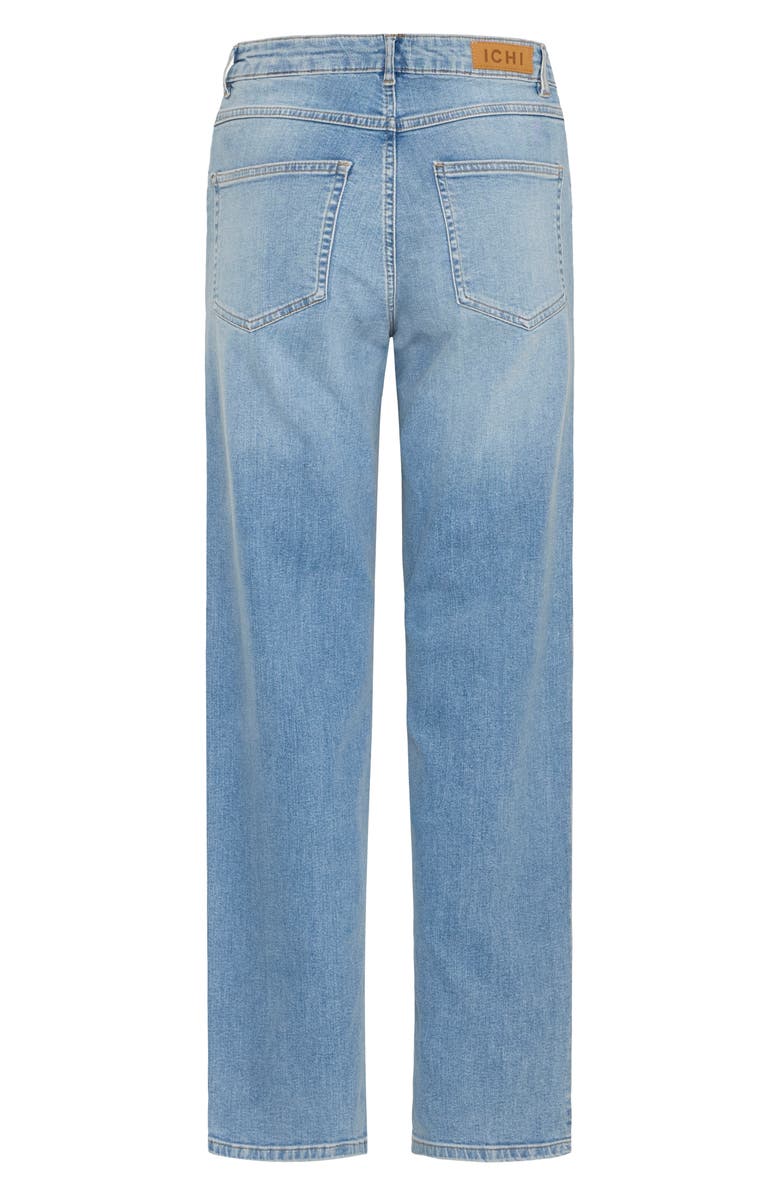 ICHI Twiggy Straight Leg Jeans, Alternate, color, Light Blue