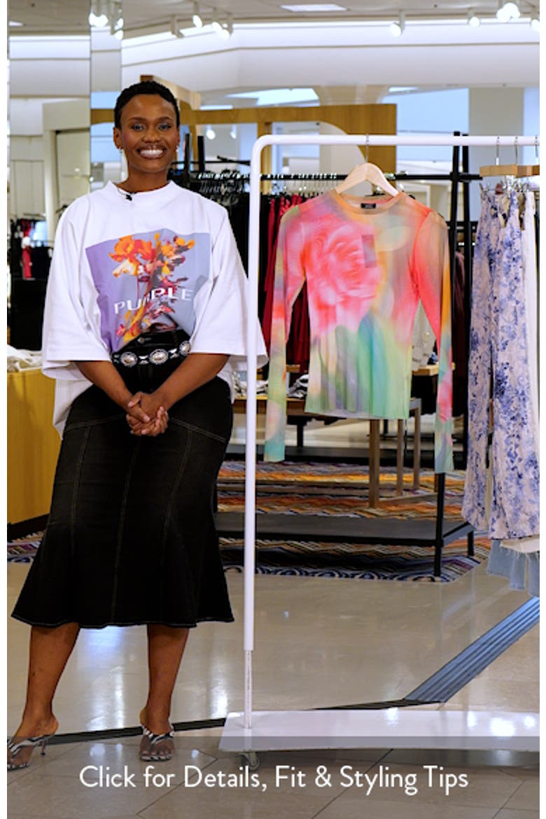 Kaylee Floral Print Long Sleeve Shirt video