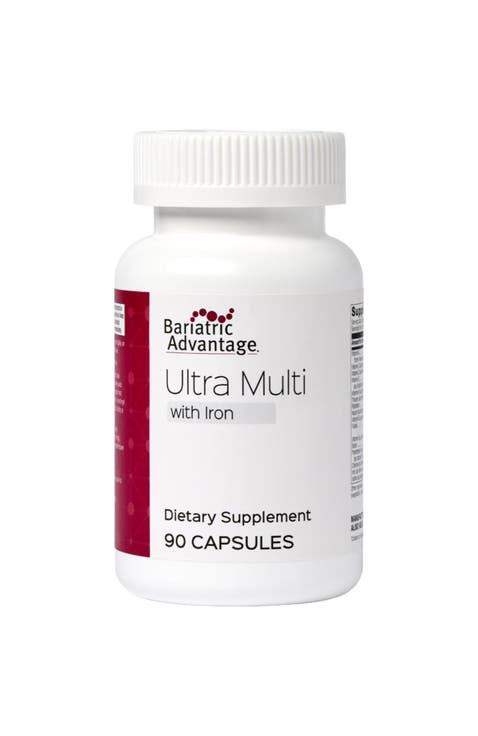 Ultra Multi with Iron High Potency Daily Multivitamin Capsules - 90 Count