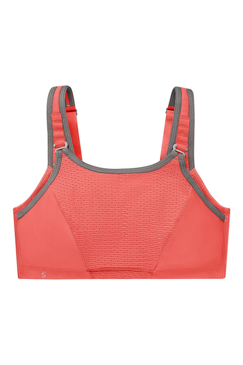 WonderWire® Custom Control Underwire Sports Bra, Alternate, color, SUGAR CORAL