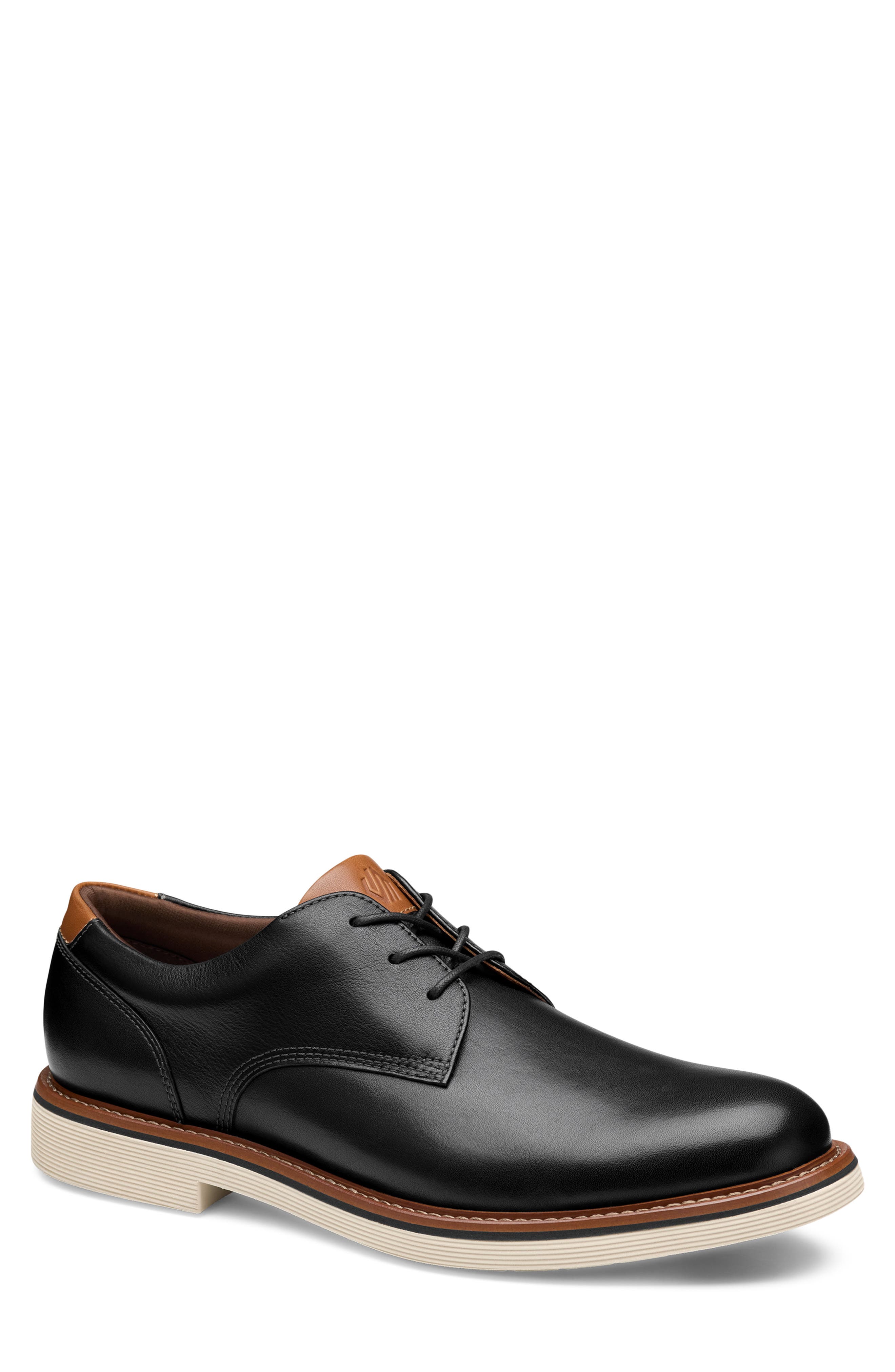 Johnston & Murphy Tyson Plain Toe Derby, Main, color, 