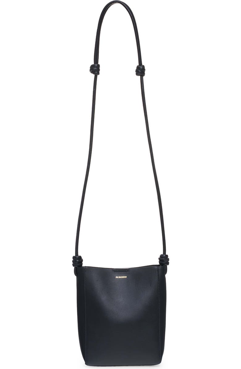 Jil Sander Giro Leather Crossbody Bag, Main, color,