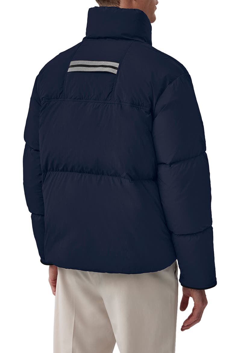 Lawrence Water Repellent 750 Fill Power Down Puffer Jacket, Alternate, color, ATLANTIC NAVY