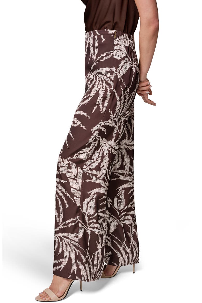Print Wide Leg Pants, Alternate, color, CANYON MULTI