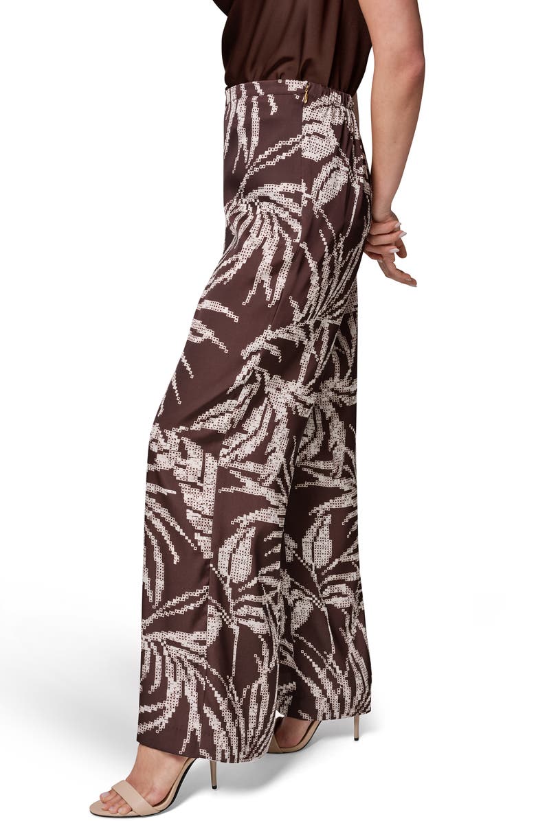 Donna Karan New York Print Wide Leg Pants, Alternate, color,