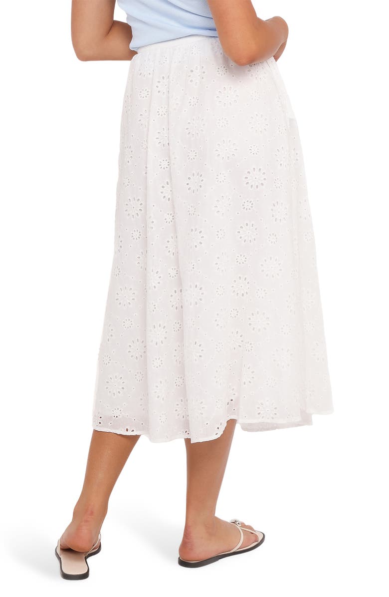 Petal & Pup Sinead Tiered Cotton Eyelet Maxi Skirt, Alternate, color, 