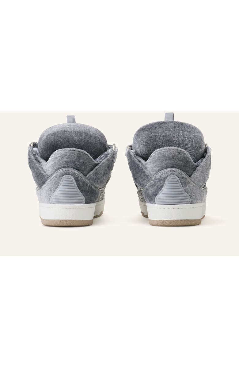 Lanvin Curb Sneakers In Jersey, Alternate, color, Grey/Grey