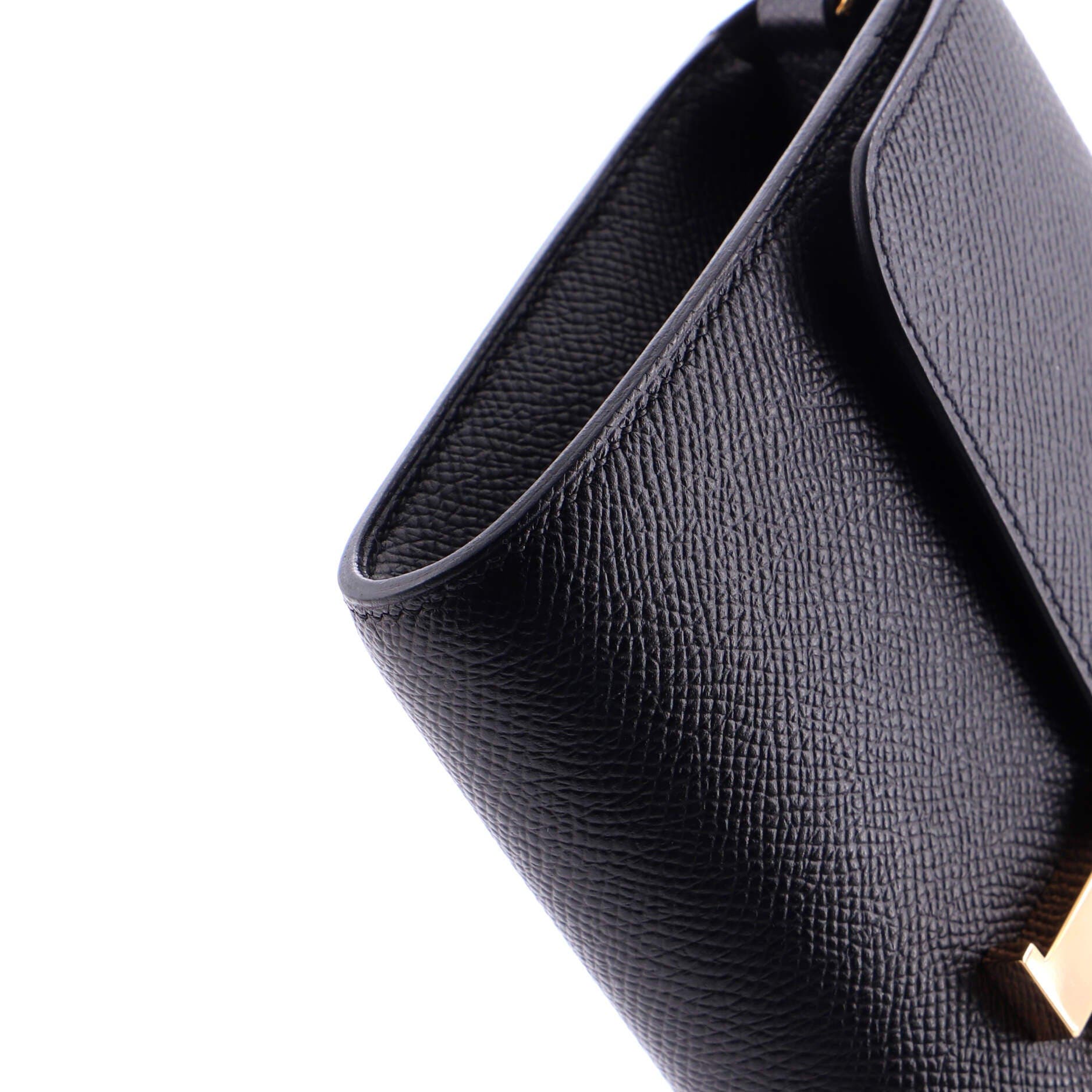 Pre-Owned Hermes Constance To Go Wallet Epsom, Alternate, color, 