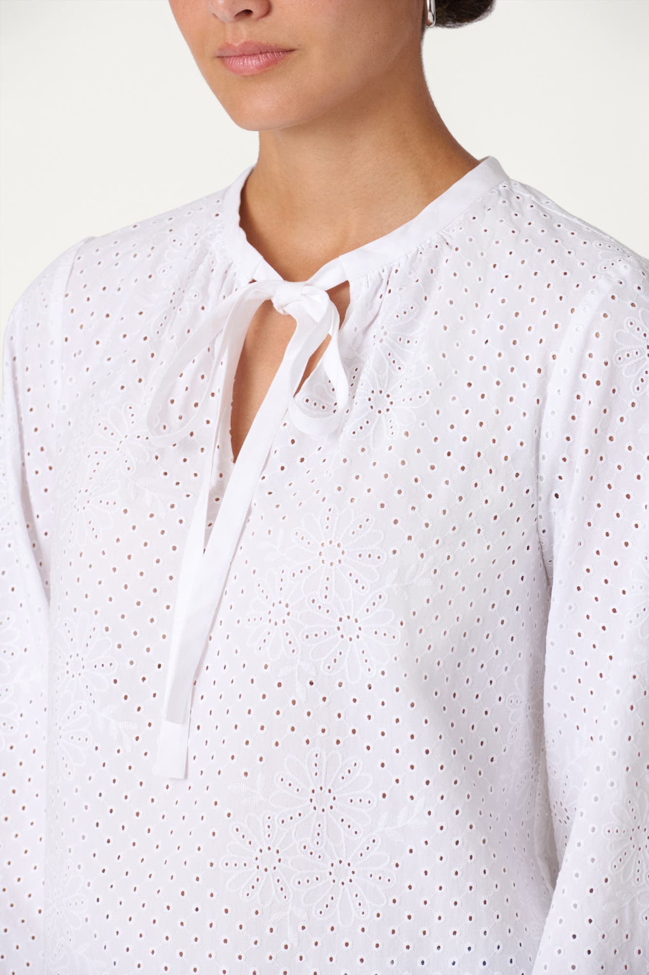 Classic Cotton Eylet Ollie Top - image 2