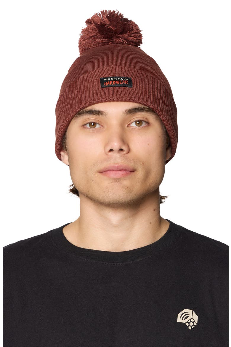 Aprespro Pom Beanie, Alternate, color, BOURBON BROWN