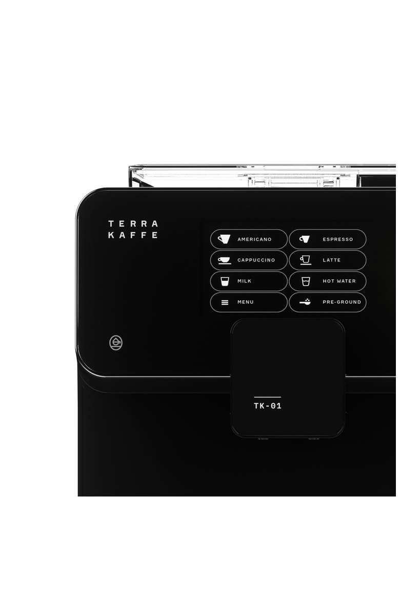TK-01 Automatic Espresso Coffee Machine, Alternate, color, BLACK