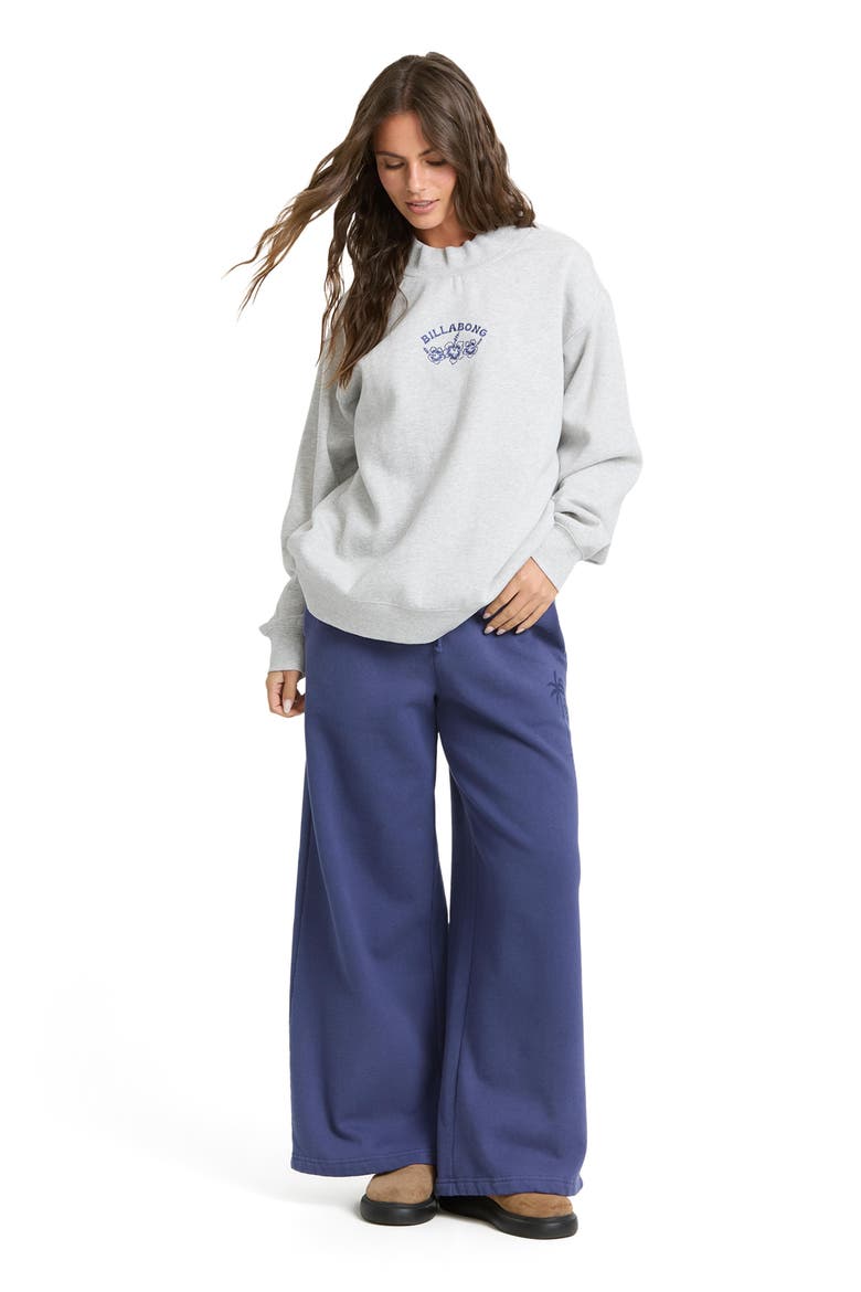 KOA Embroidered Sweatshirt, Alternate, color, HEATHER GRAY