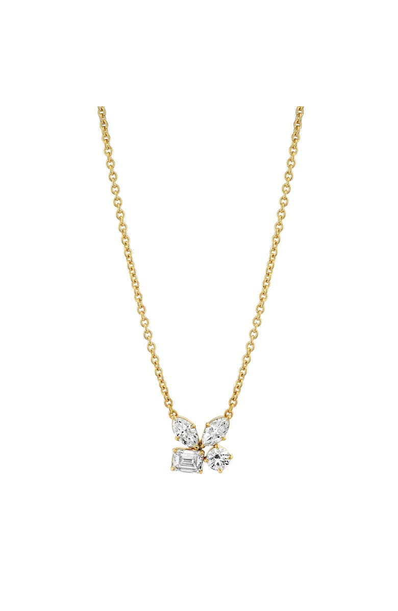 Michael M Montage Cluster Necklace, Main, color, Yellow Gold