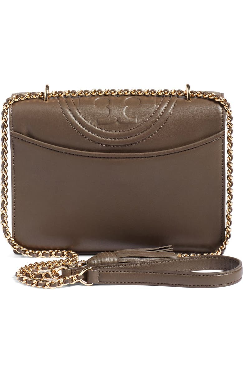 Tory Burch 'Fleming Stripe' Convertible Crossbody Bag, Alternate, color,